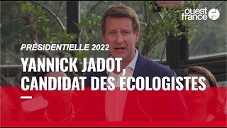 Présidentielle 2022 : Yannick Jadot sera le candidat des écologistes