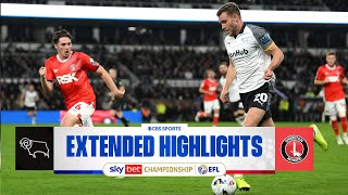 Derby County vs. Charlton Athletic: Extended Highlights | EFL Championship | CBS Sports Golazo