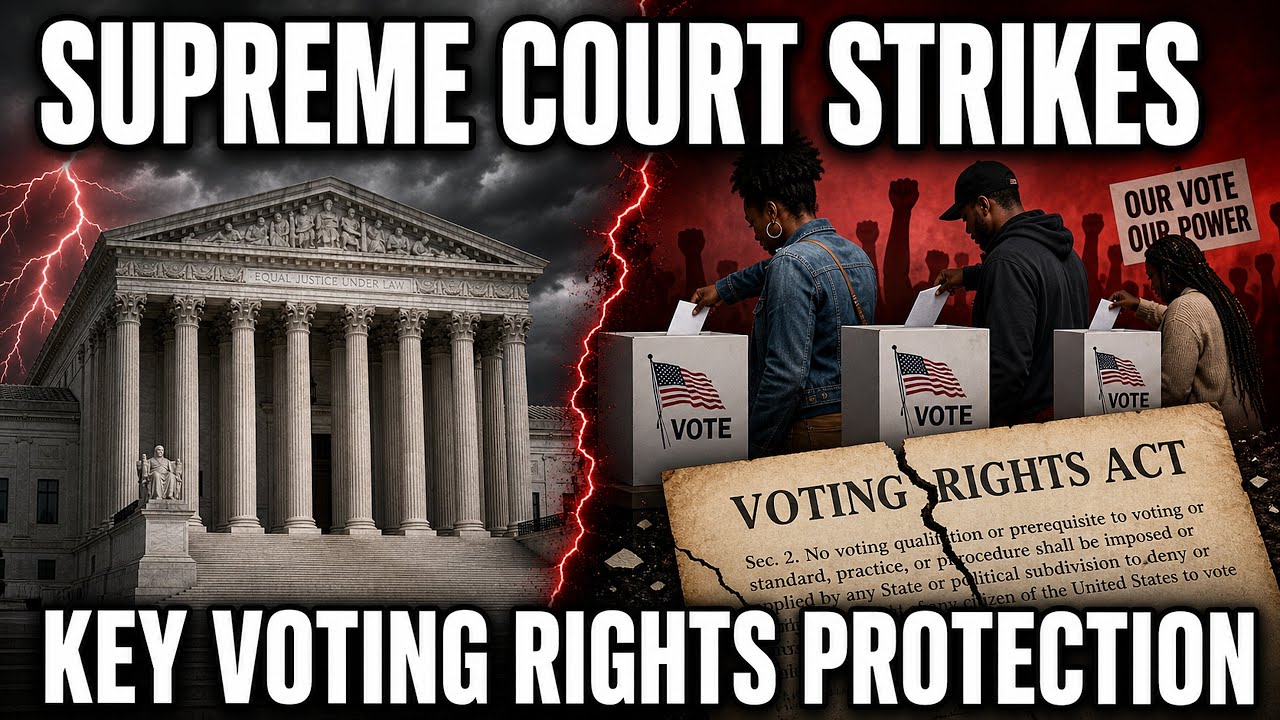 United States Supreme Court Strikes Key Voting Rights Act Protection ...