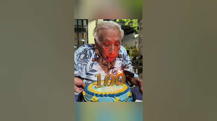 Grandfather tried to blow out the candles, but...