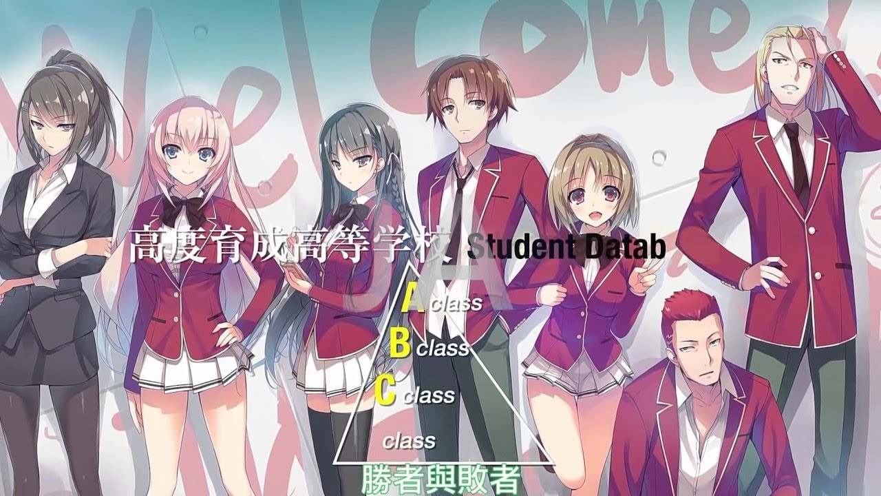 ようこそ実力至上主義の教室へ Op Full Cast Room Youtube