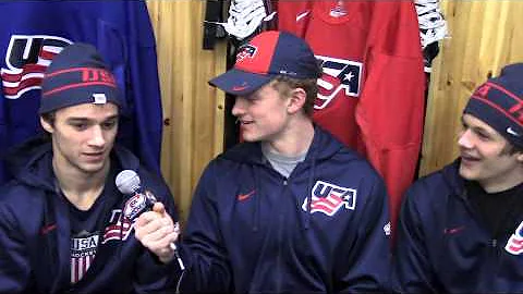 Anders Bjork's Theory on Colors at 2014 IIHF U18 W...
