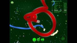 Wormax.io - Hungry and Giant Snake dragon enter entrance into top 10 // The Legendary Rare Gameplay screenshot 2