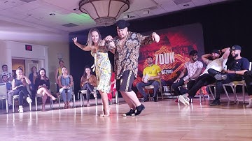 Pedrinho and Larissa at Zouk Heat Jack & Jill