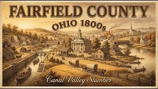 Fairfield County, Ohio in 1800s | Scenic Vistas & The Echoes of Early Canal Towns | Calm Audio