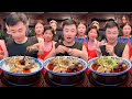 【ASMR MUKBANG】Epic Mukbang Madness에픽 먹방 광기 Devouring a Mountain of Food。음식 산을 집어삼키다 N02。290625。3