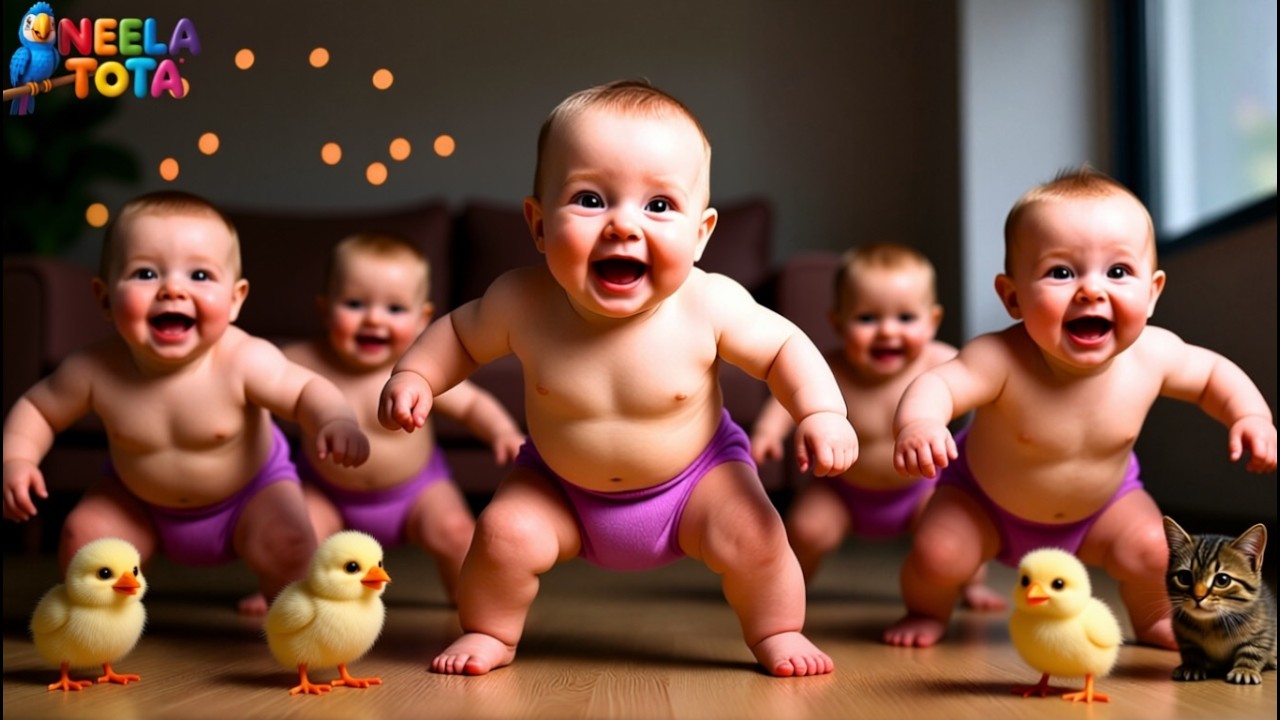 Dudi Dudi Dam Dam Dance 💃 | Dodi Dodi Dum Dum Kids Dance | Funny Kids Videos | Kids Rhymes #dudidudi