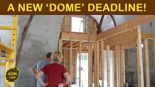 OFF GRID BUILD - NEW 'DOME DEADLINES, CHASING the BUBBLE, & TIME VAMPIRES!