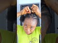 Simple weaving hairstyle tutorial #hairstyle #diy #hair #tutorial #beauty