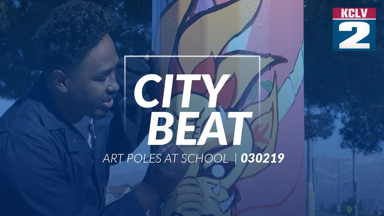 City Beat - ART POLES AT SCHOOL