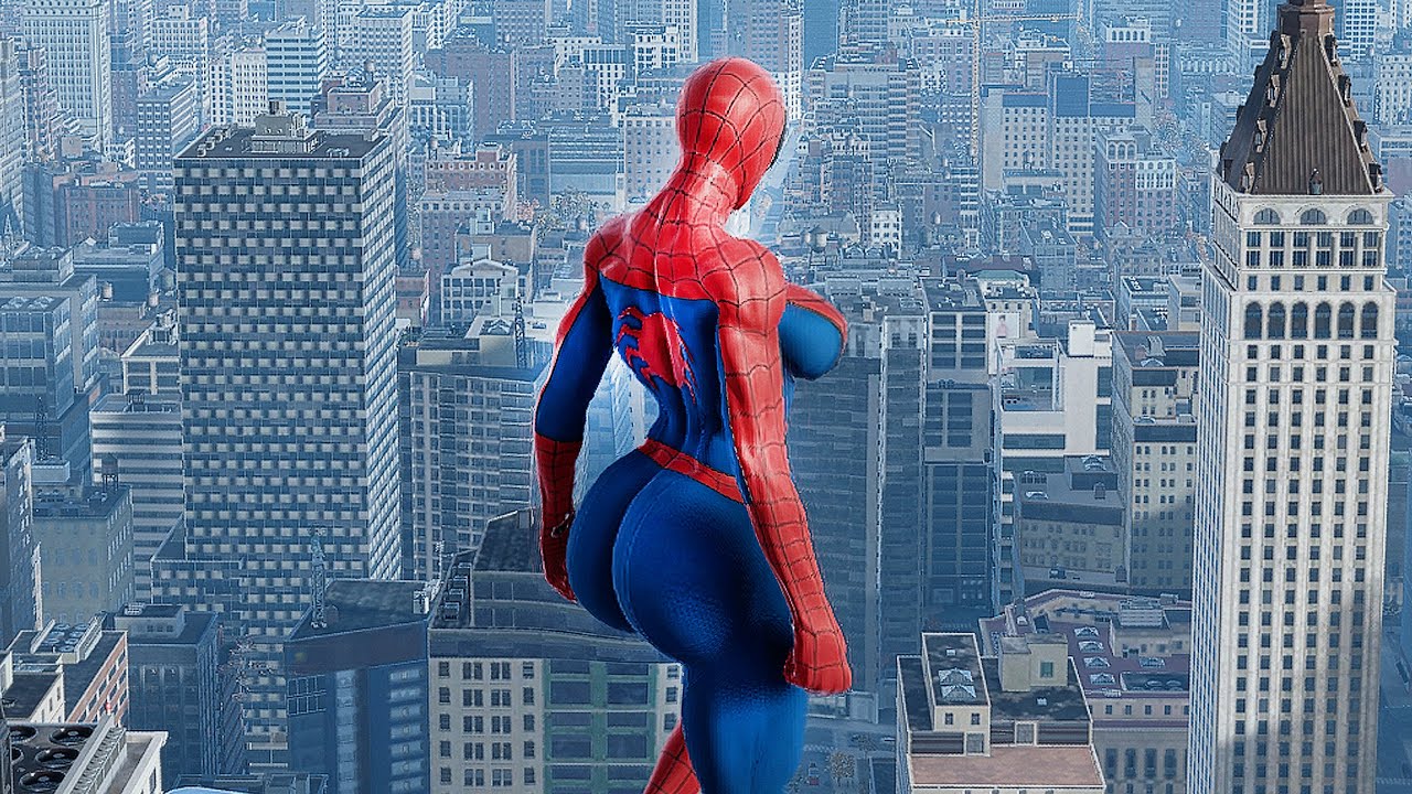 The BIG LADY BubbleGum All Scenes Part 2 Spider-Woman 4K