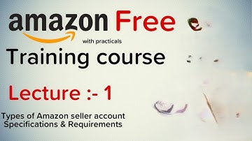 Amazon free training course lecture 1 in Urdu Hindi | How to sell on Amazon from Pakistan | DAS