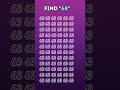 Find the different odd number 68 challenge #quiz #evennumber #evennumber #numberwonders #oddnumber