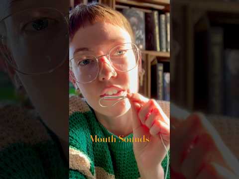 mic nibbling 💋 #asmr #relax #tingles #mouthsounds #asmrlofi