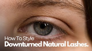 How to Style Downturned Natural Lashes / Lash Extension Tutorial / Eyelash Mapping and Curl Mixing Net Worth