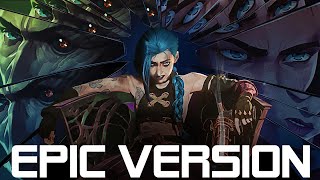 Imagine Dragons: Enemy | Epic Orchestral Cinematic Remix | League of Legends: Arcane | EPIC HQ COVER