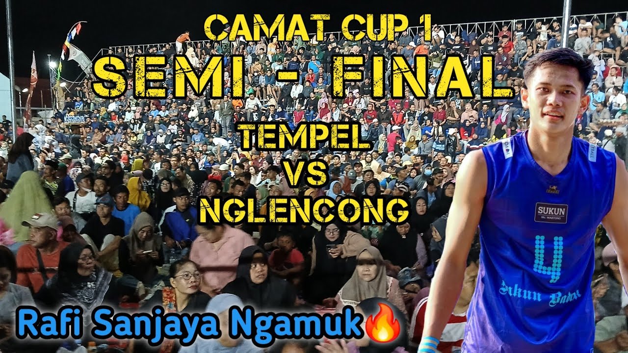 Semi-final Camat Jiken Cup 1 Datangkan pemain sukun badak rafi sanjaya,maulana,fathan