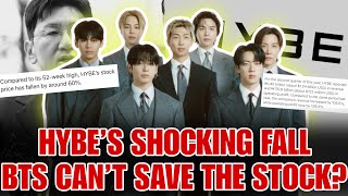 HYBE Stock Crashes 60% Why Investors Are Losing Confidence Despite BTS Success