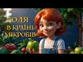 ОЛЯ В КРАЇНІ МІКРОБІВ казка для дітей які не люблять мити руки