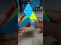 resolve pyramid cube easy step 🥵 #shorts #newtrick