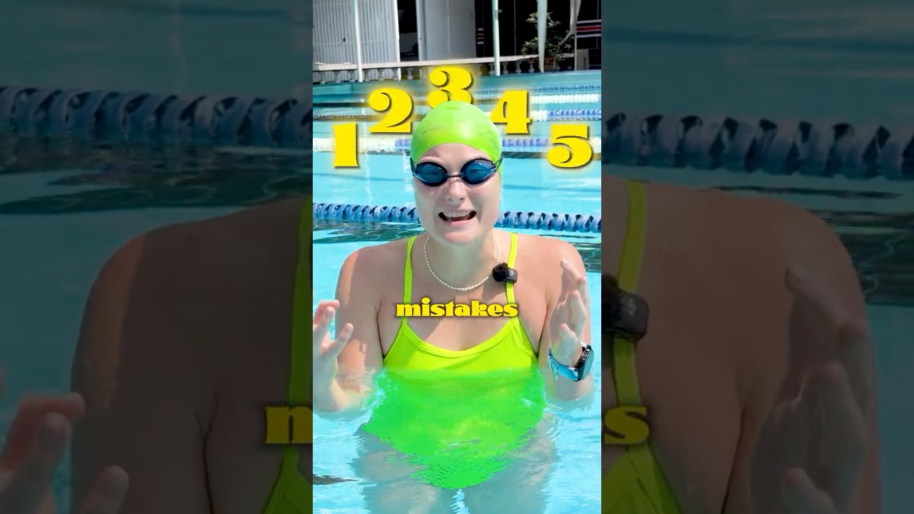 5 самых распространенных ошибок при плавании 🏊‍♀️ 