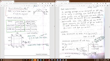 Flate Slab Design step by step Part 2 Bangla
