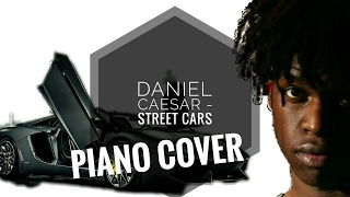 Video thumbnail of "Daniel Caesar - Streetcar [#reggiewatkins piano cover]"