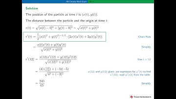 2020 AP Calculus BC2 Solutions, Concepts and Scoring Guidelines: Parts E–F