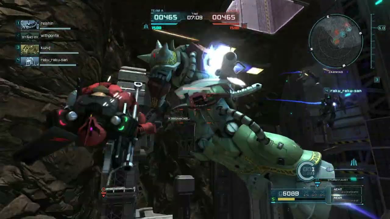 Steam版から来た人によるPS版バトオペ日記 その270 宇宙要塞内部 ヅダ(135mm対艦ライフル) 300 その264の味方、こういうのでいいんだよこういうので