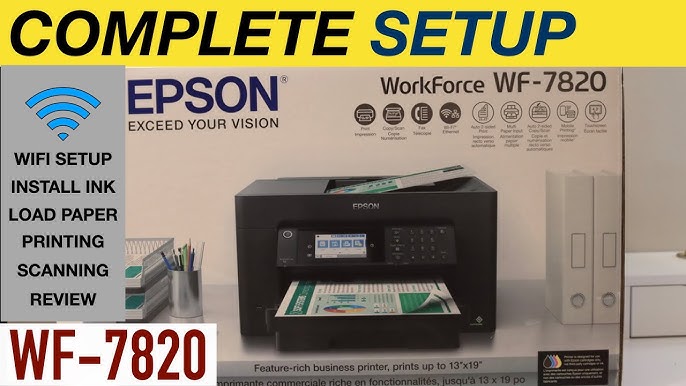 Loading oversized paper into your Epson wf7720 