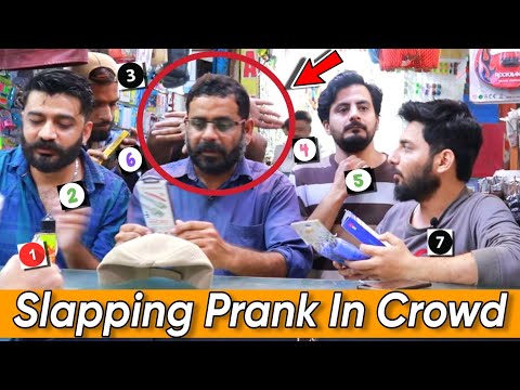 Funny Slapping Prank Went To Far in Crowd | Pranks In Pakistan | OUR ENTERTAINMENT