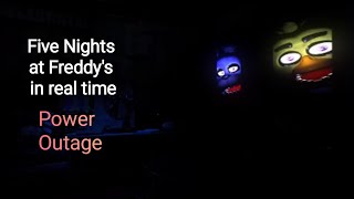 Five Nights At Freddys In Real Time Power Outage