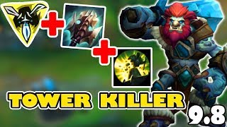 SPLIT PUSH GOD TRUNDLE! BIG TRUNDLE BUFFS MAKE HIM UNSTOPPABLE! - League of Legends