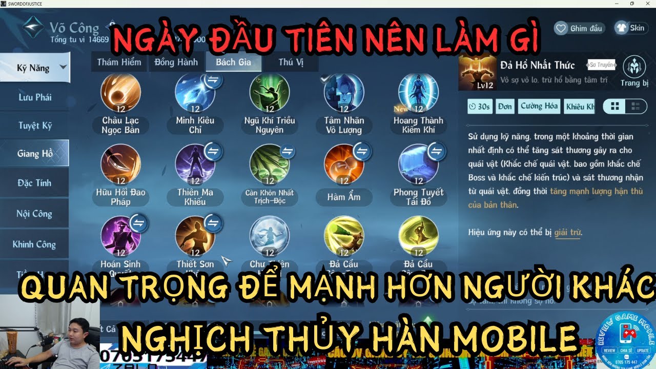NGHỊCH THỦY HÀN MOBILE VNG - NGÀY ĐẦU NÊN LÀM GÌ ĐỂ MẠNH HƠN NGƯỜI KHÁC - RẤT QUAN TRỌNG