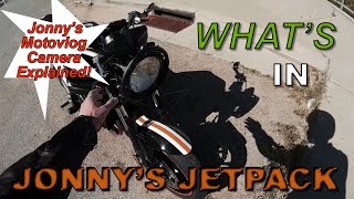 What's in Jonny's Jetpack Mobius Camera Inside Helmet - FZ6 R1 R6 Motovlog Jonny Johnny Utah