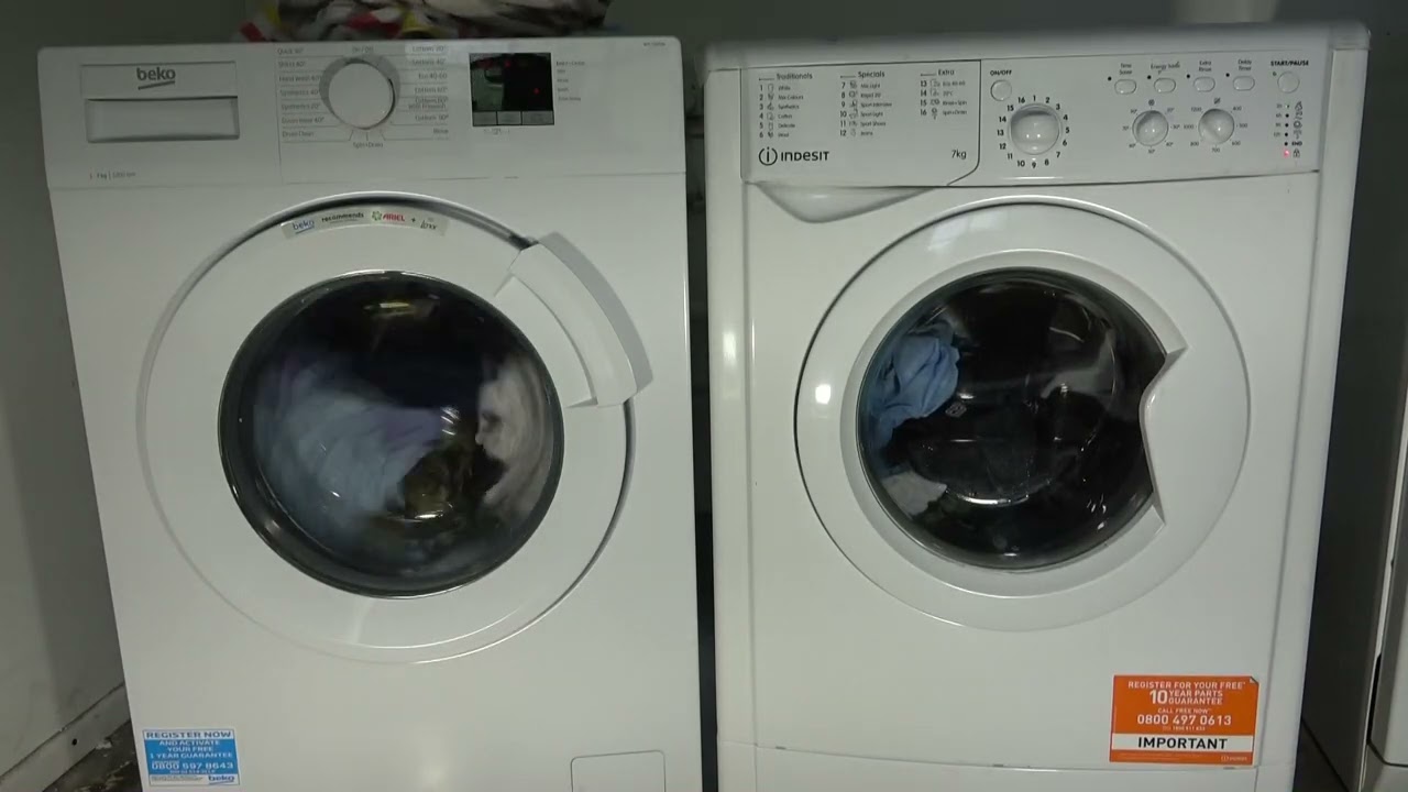 Wash Race - 2023 Basic Beko vs. Basic Indesit / Eco 40-60