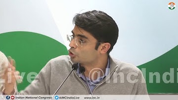 AICC Press briefing by Jaiveer Shergill on the breach of privacy by Modi government