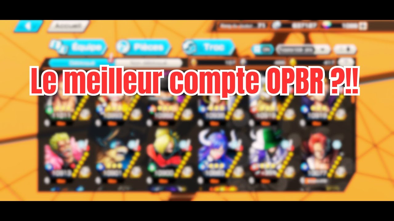 Compte De Jeu One Piece Bounty Rush Pour Android - Très Bon état, Prêt à Jouer