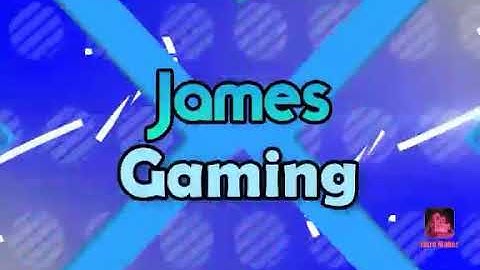 My First Official Intro! | James Gaming