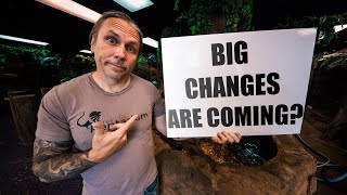 HUGE CHANGES COMING!! MY REPTILE ZOO UPDATE!! | BRIAN BARCZYK