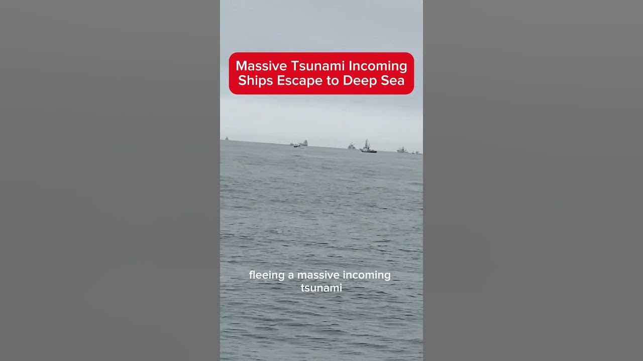 Is a tsunami coming in japan