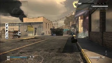 COD Ghost Across map Throwing Knife Killcam