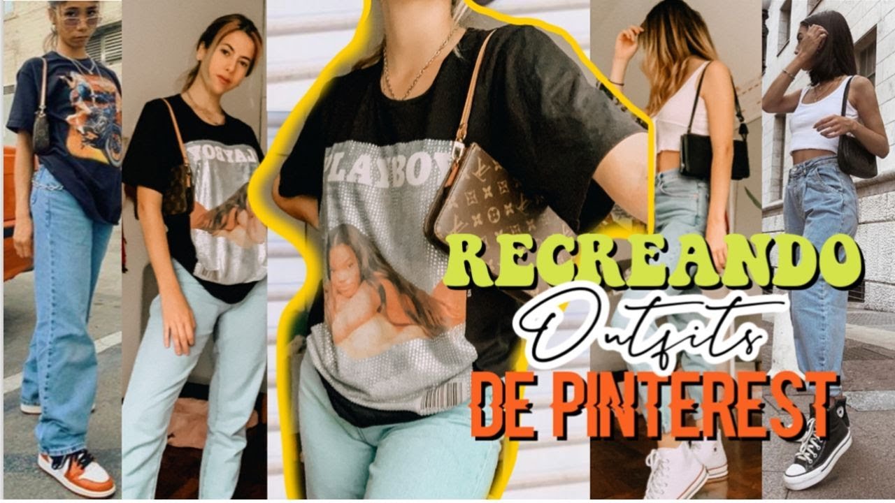 Recreando Outfits De Pinterest Youtube