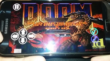 D-Gles Doom for android gameplay. 2017