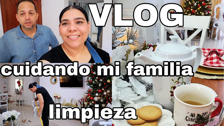 VLOG/ CUIDANDO MI FAMILIA / SE ME ENFERMARON/ LIMP...