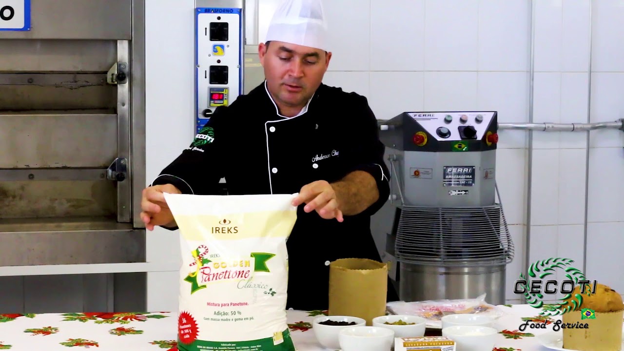 Kit para fabricação de panetones 2017 - #2 - Cecoti Food Service