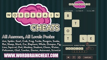 WordBrain Snake 13 Cheats | WordBrain Cheats | Snake 13 Answer