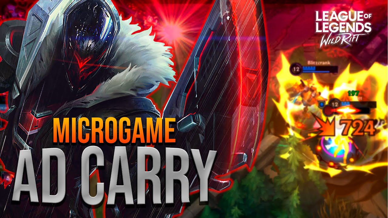 COMO JUGAR AD CARRY EN WILDRIFT /GUIAS DEFINITIVA WILDRIFT - YouTube