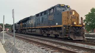 SD70ACE T4 lead and lots more on the CSX Baltimore, Keystone, Mountain, and Metropolitan Sub.