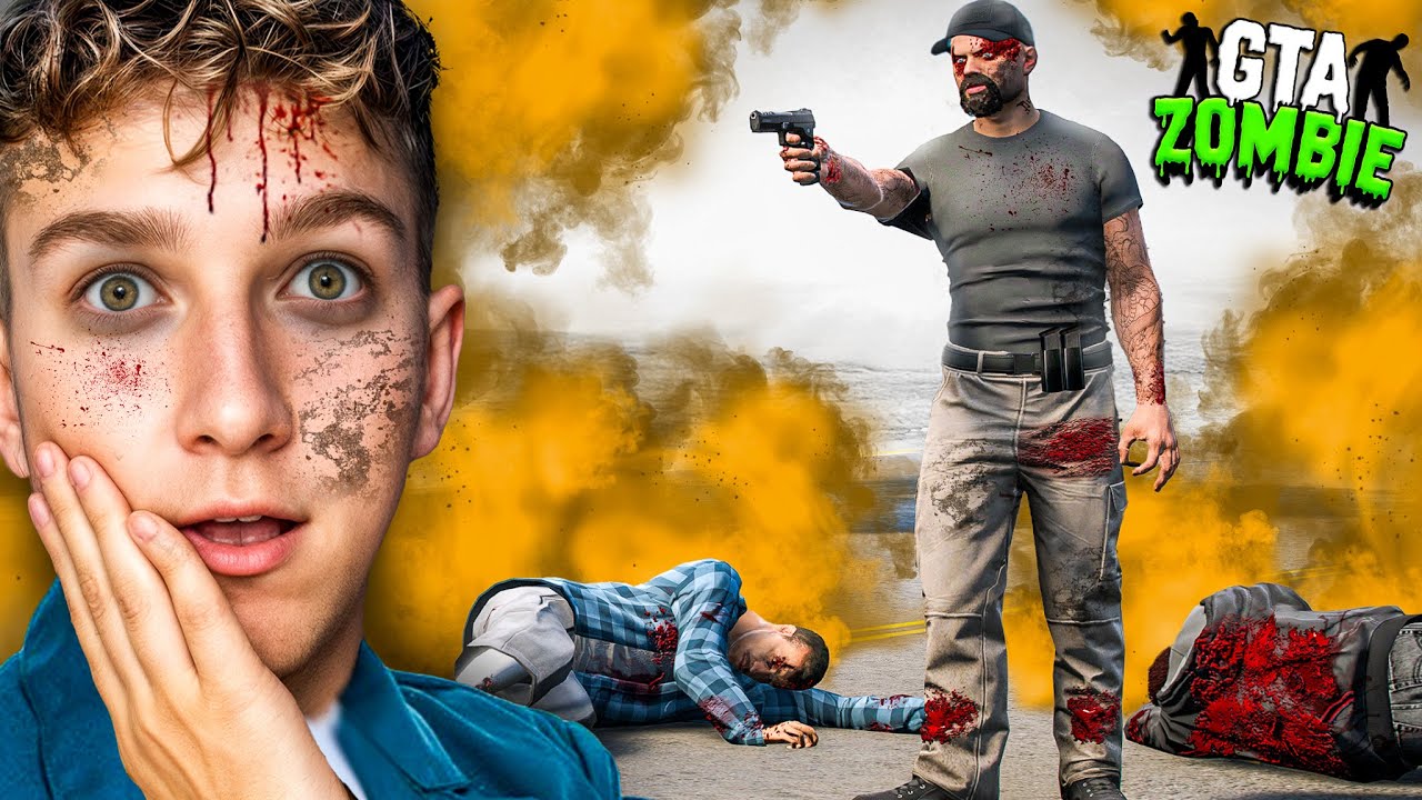 GTA V ZOMBIE #5 - ZOSTAŁEM SAM?😨